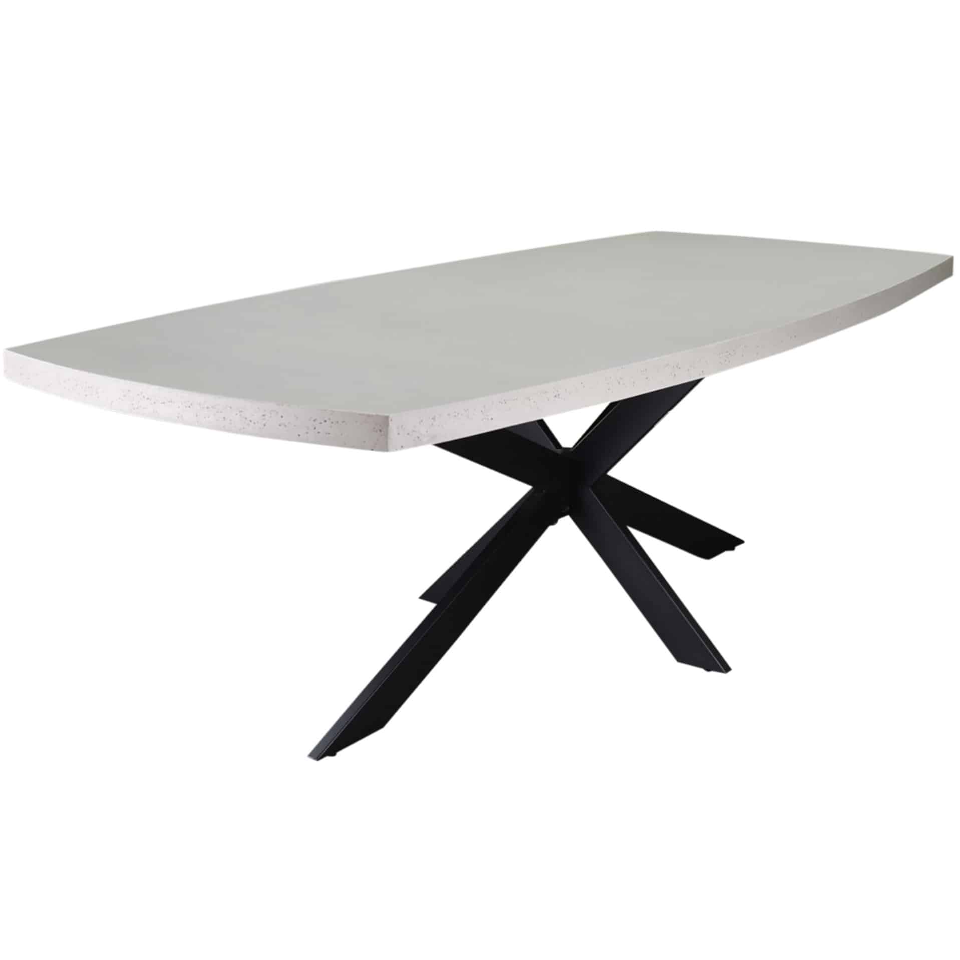 Salo dining tuintafel 240x110xH77 cm polystone antraciet
