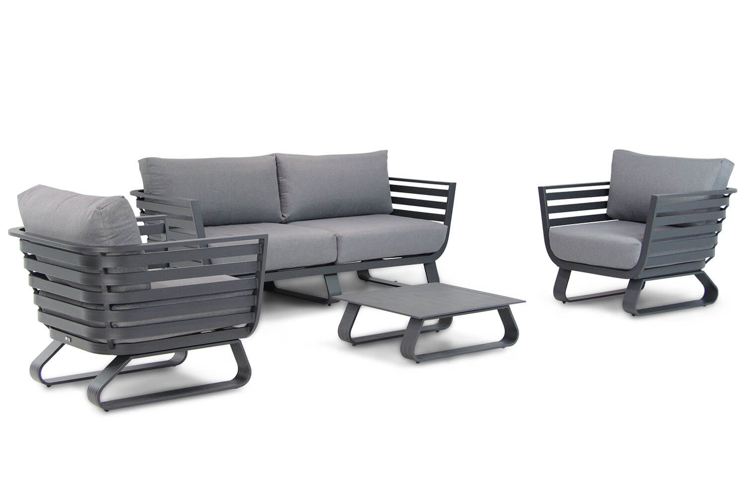 Santika Sovita stoel-bank loungeset 4-delig