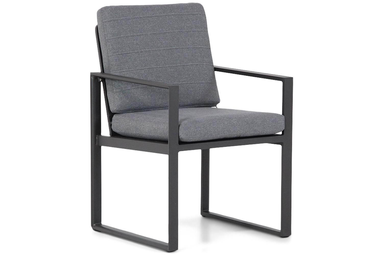 Santika Zaga dining tuinstoel antraciet