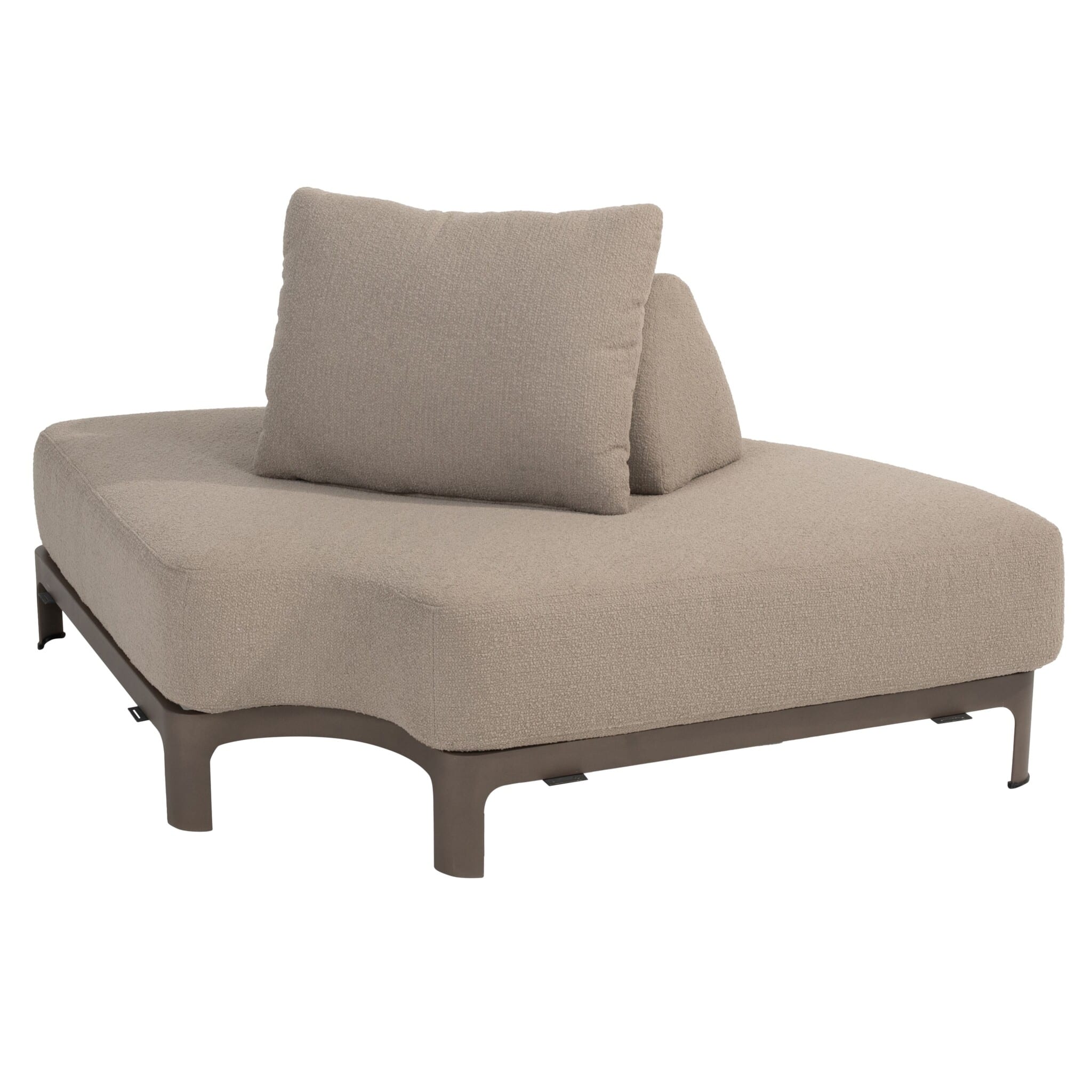 Santorini XL hoekelement met rugondersteuning terre 4 Seasons Outdoor