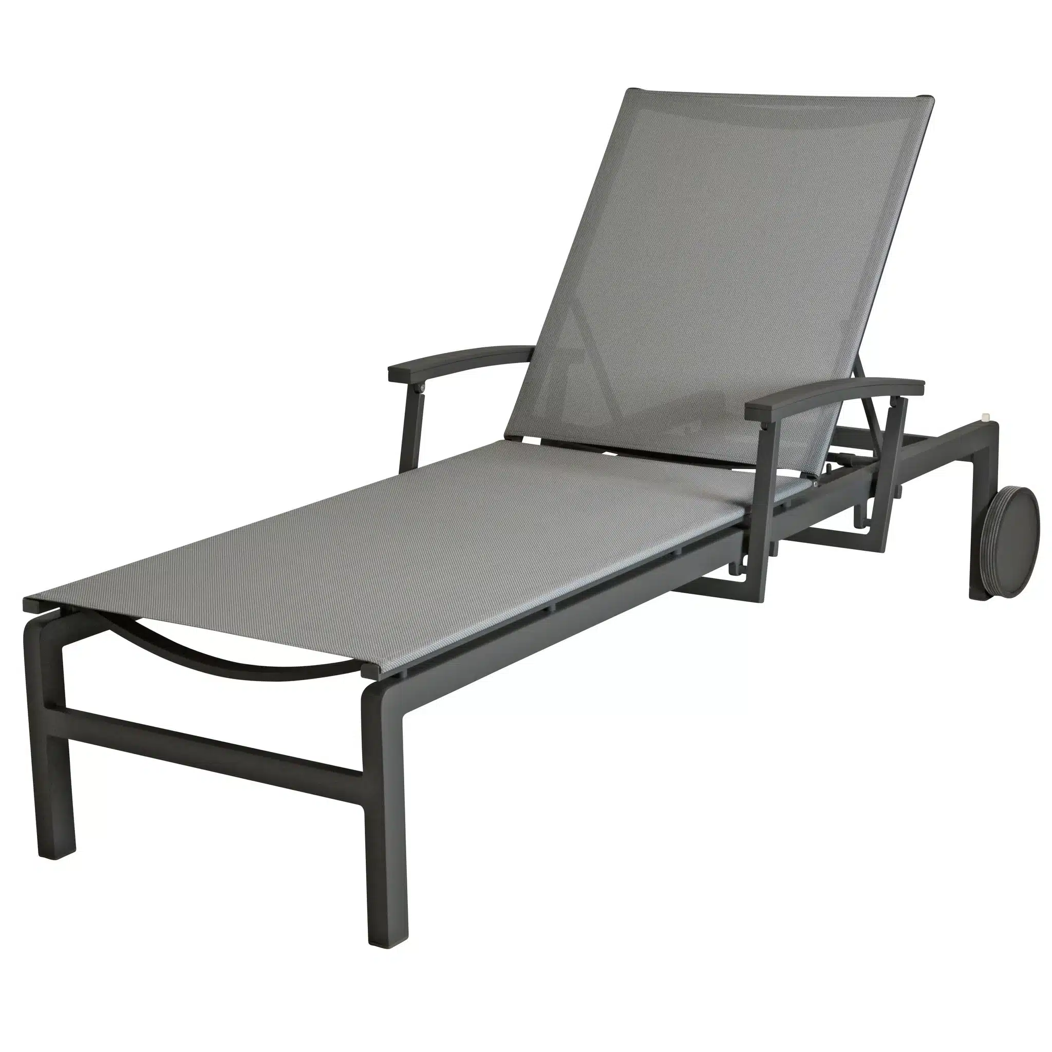 Showroommodel Regina verstelbaar en verrijdbaar ligbed antraciet Taste 4SO