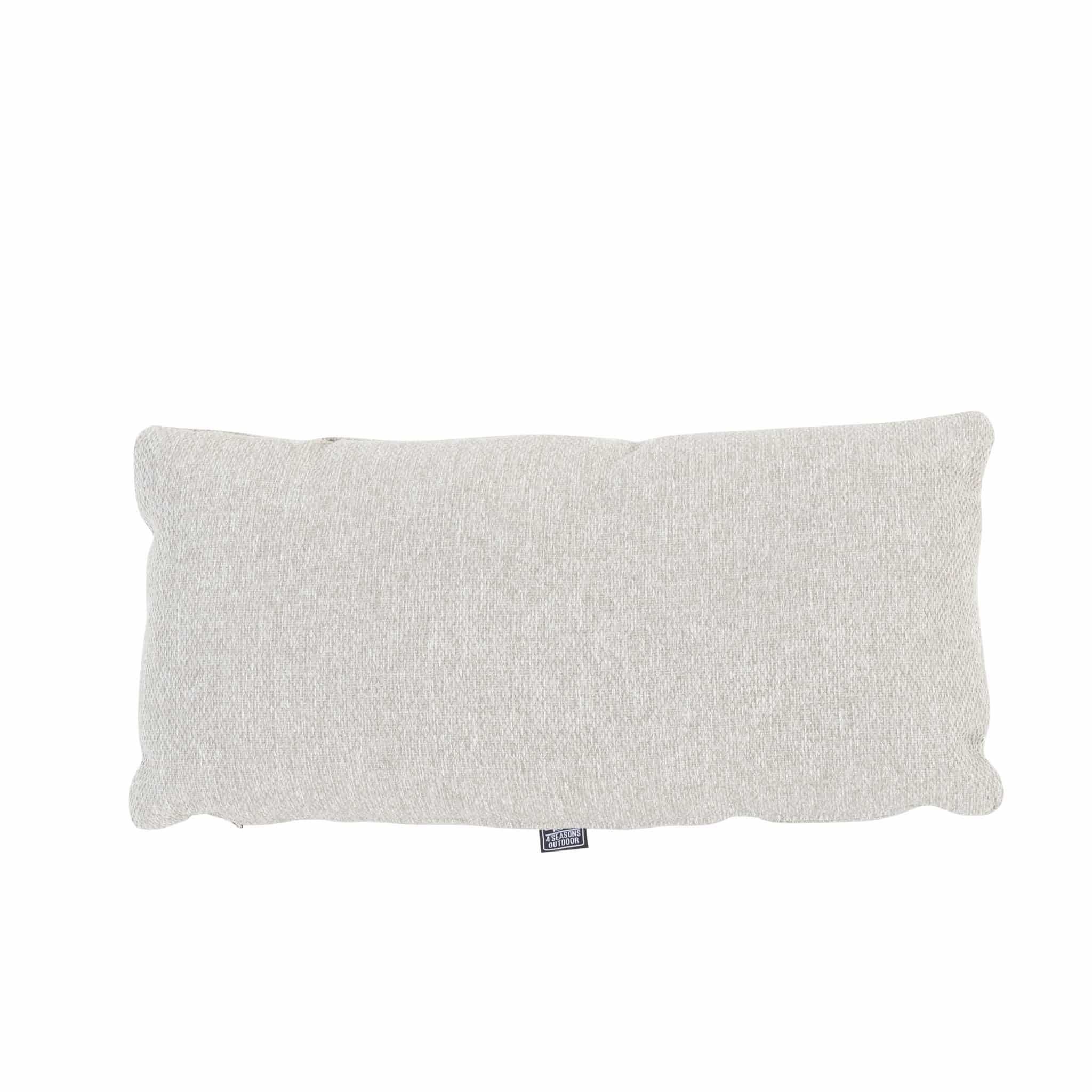 Sierkussen 30x60 cm Laconcha light grey