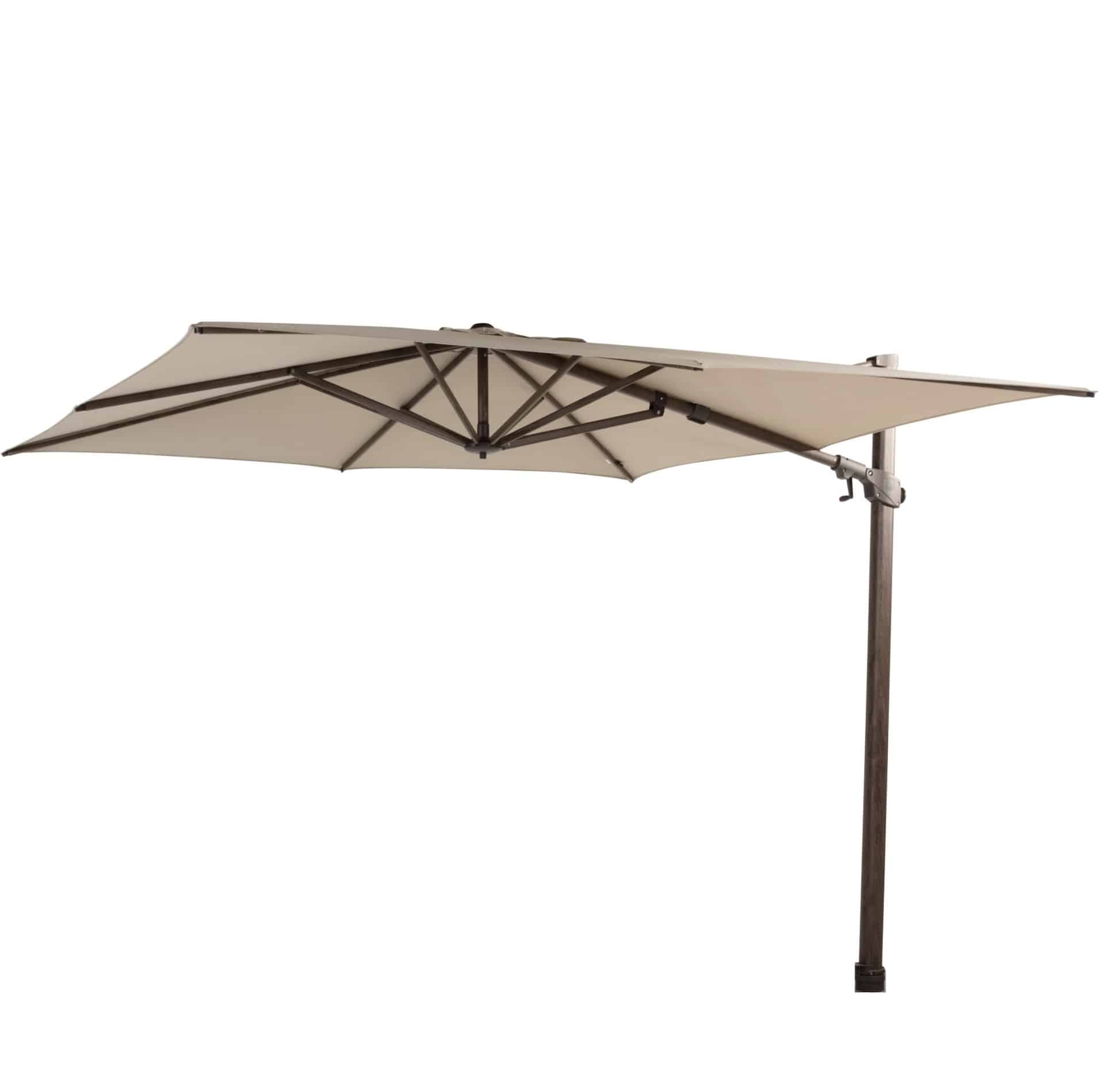 Siesta premium zweefparasol 300x300 cm wenge frame beach 4 Seasons Outdoor