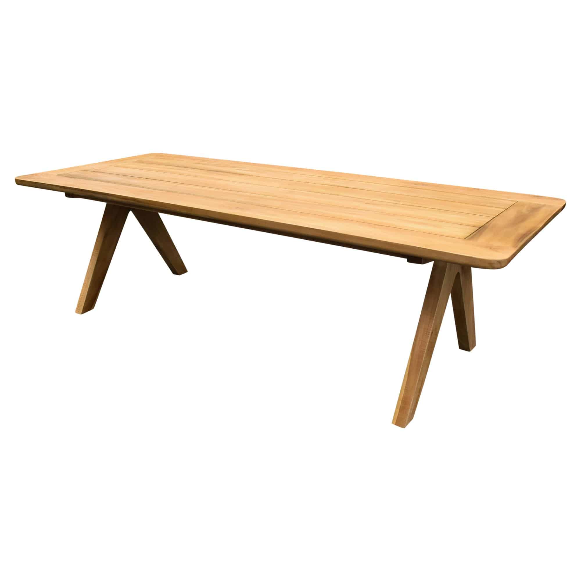 Soerabaya dining tuintafel teak 260x110xH75 cm