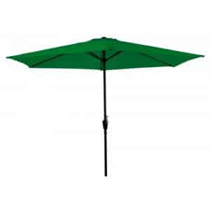 Stokparasol Gemini groen 300 cm