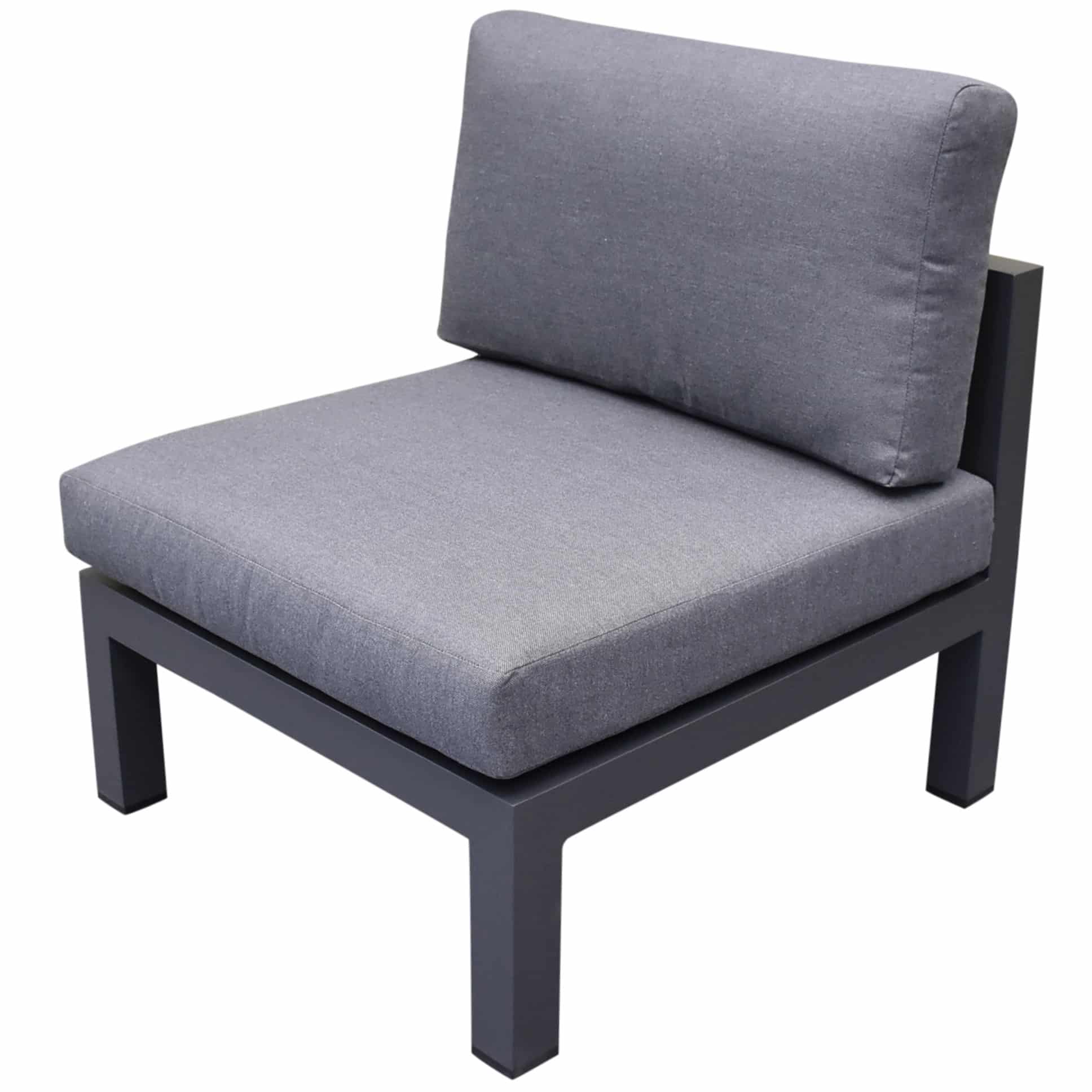 Sunshine middenelement aluminium antraciet