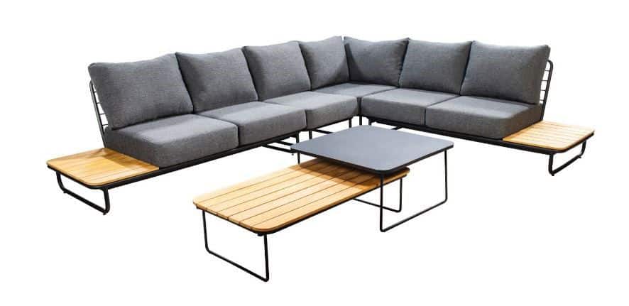 Taiyo loungeset zwart hoekset - Yoi