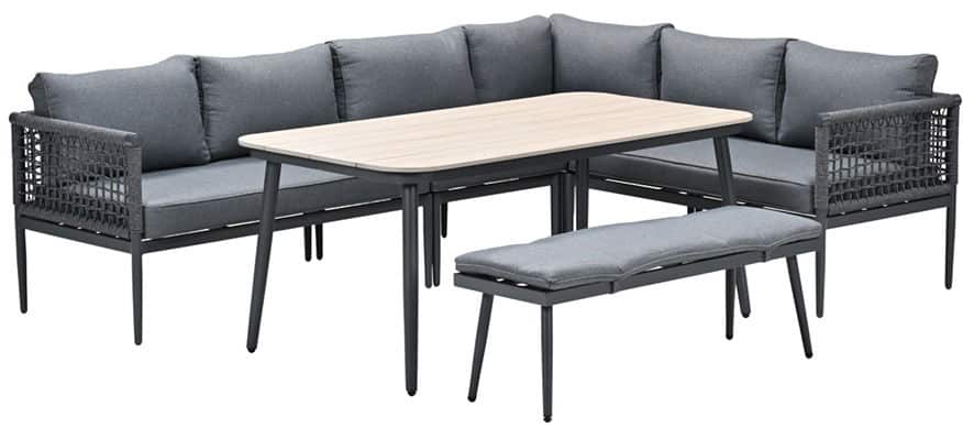 Teramon Loungedining set 6-delig II - Garden impressions