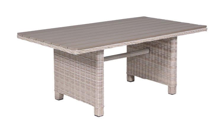 Tuintafel 170 x 90 cm bruin - Garden impressions