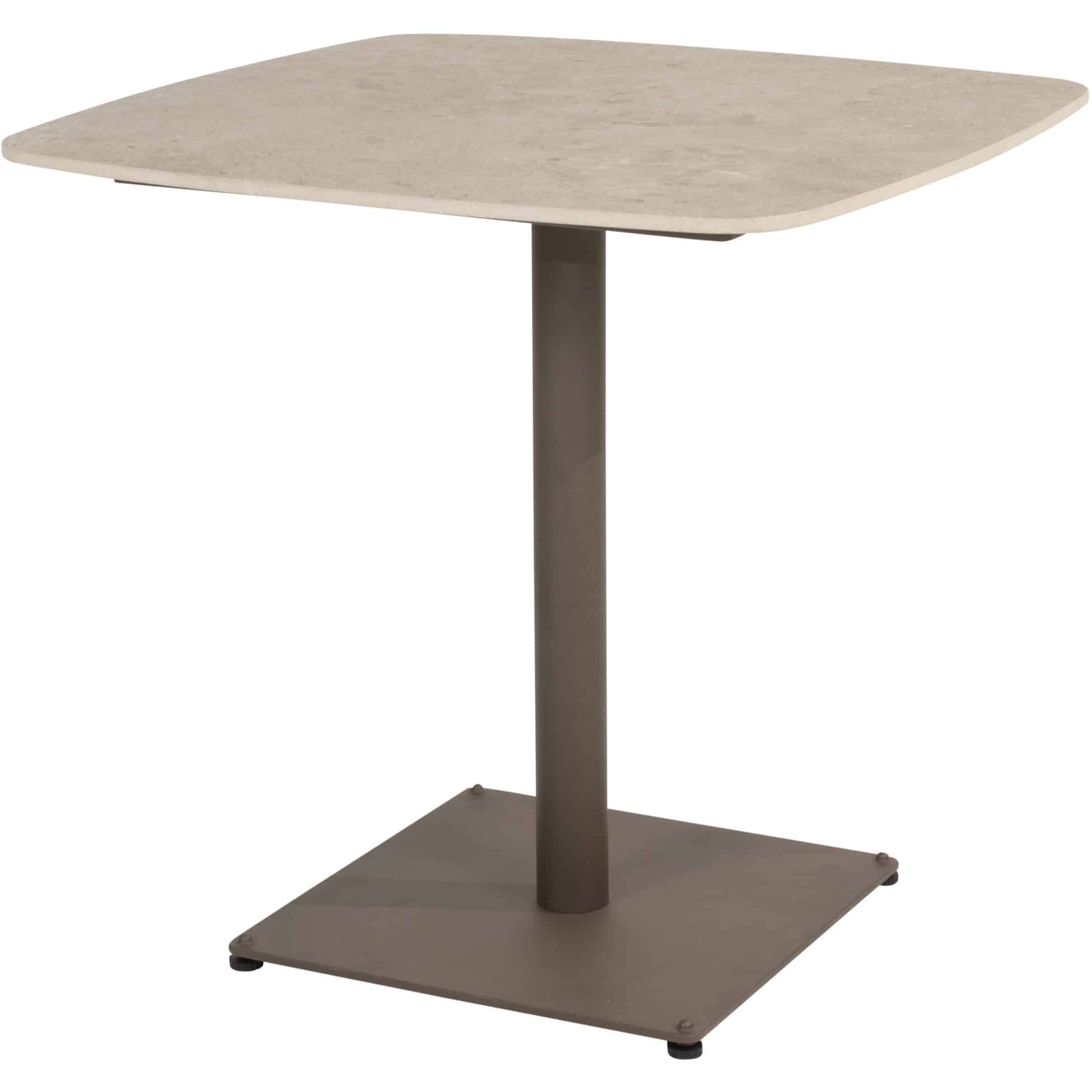 Vermont dining tuintafel 75xH75 cm ceramic terre 4 Seasons Outdoor