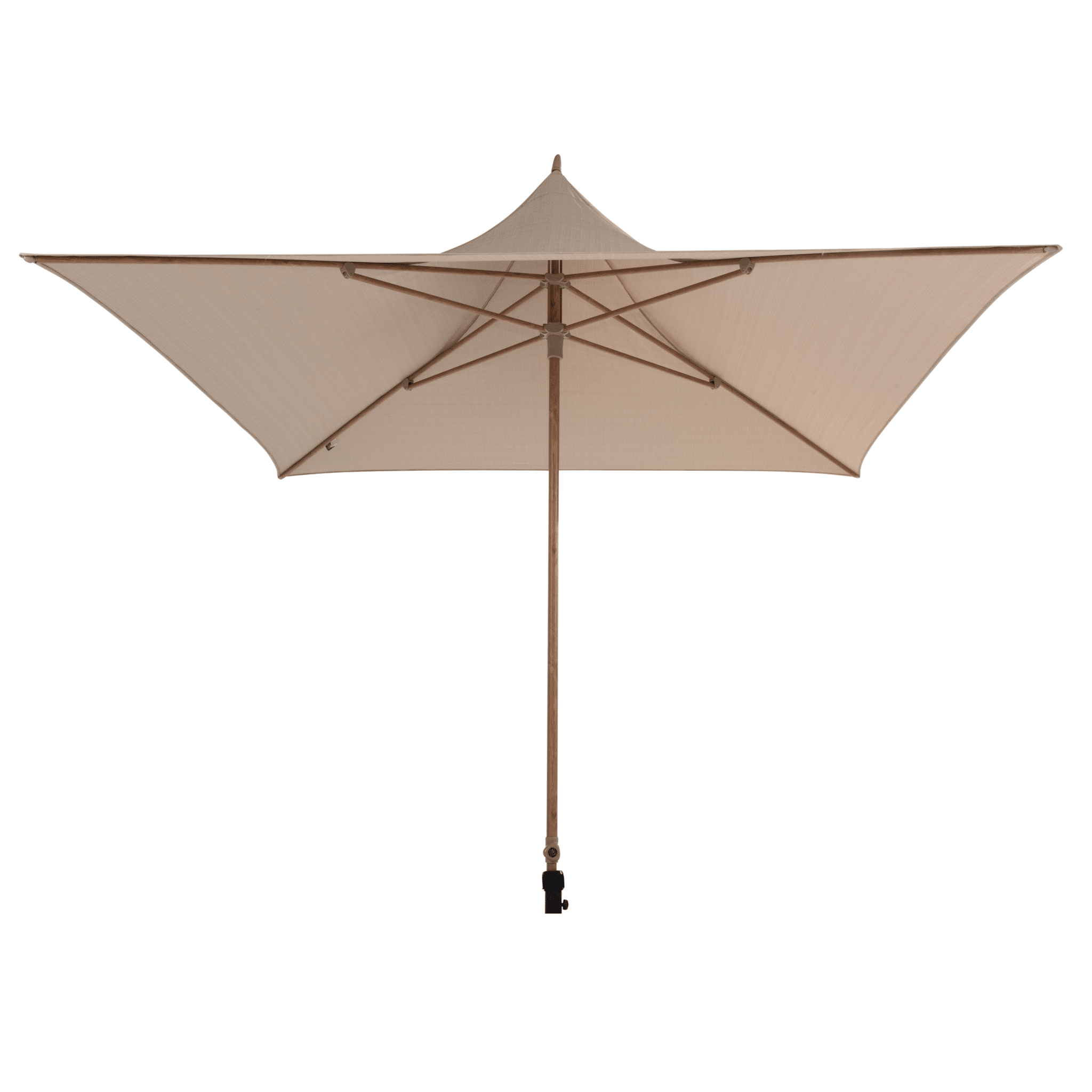 Vivenda stokparasol 270x270 cm houtlook frame zand 4 Seasons Outdoor
