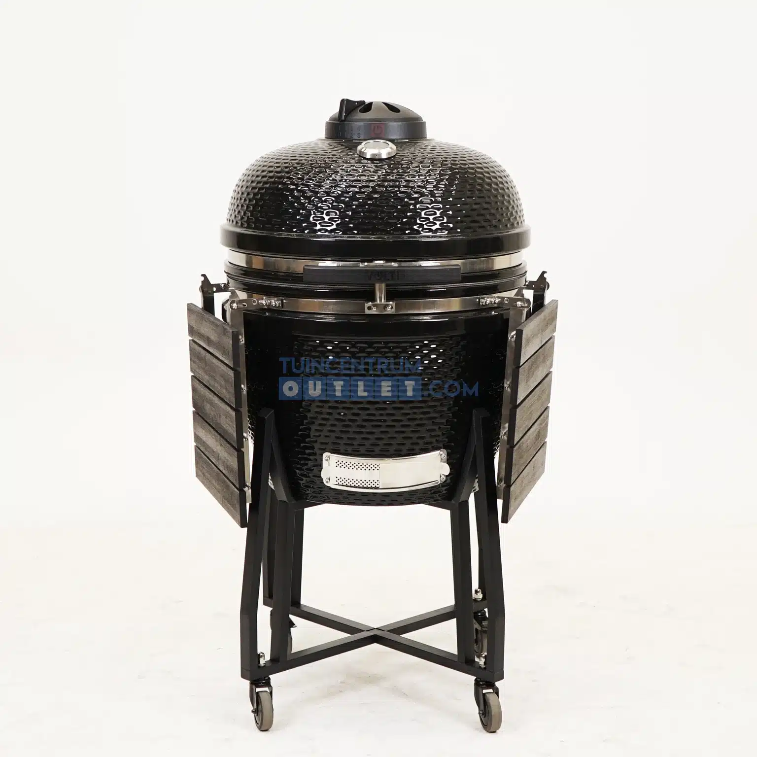 Volt! Grenade Grill 24' Zwart Keramische Kamado BBQ XL Barbecue