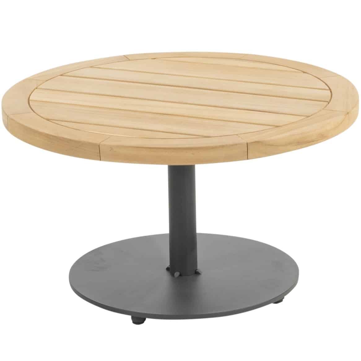 Volta lounge tuintafel middenpoot 60x aluminium antraciet 4 Seasons Outdoor