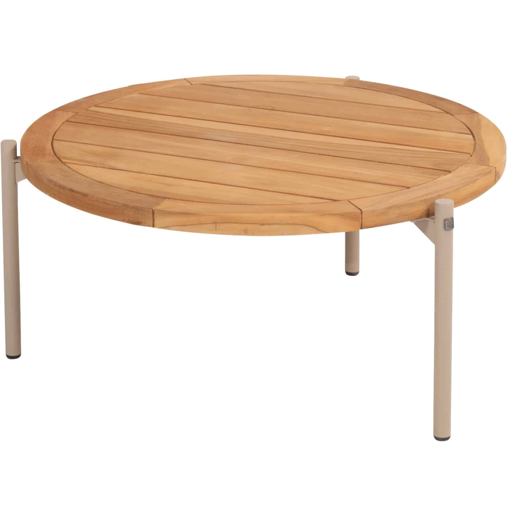 Yoga lounge tuintafel 73xH35 cm aluminium latte 4 Seasons Outdoor