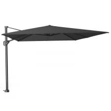 zweefparasol challenger t1 premium 400x300cm (faded black)