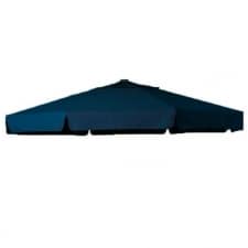 Zweefparasoldoek Hartman Reflexion en Scope zweefparasol 320x320cm vierkant marine blauw (polyester)