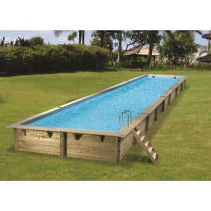 Zwembad Linea 350x1550 - Beige