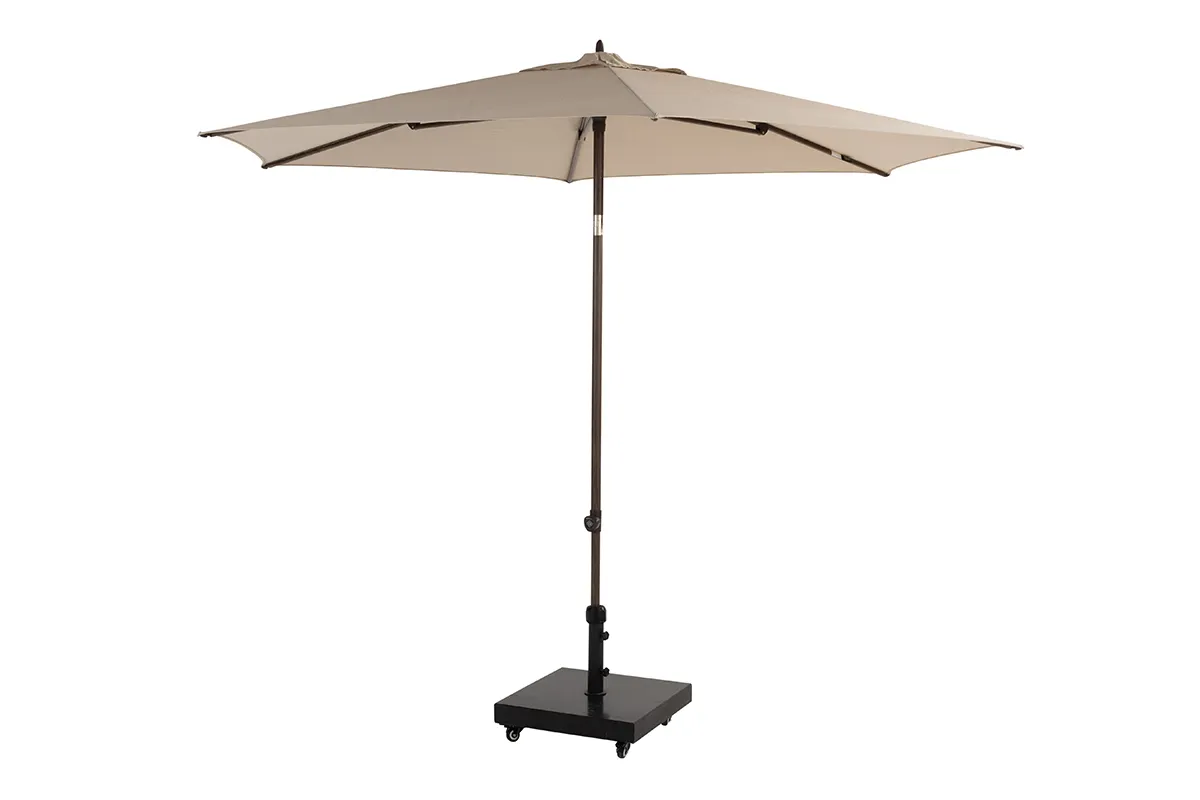 4 Seasons Outdoor | Azzurro Parasol Ø300 cm | Wenge Frame Beach