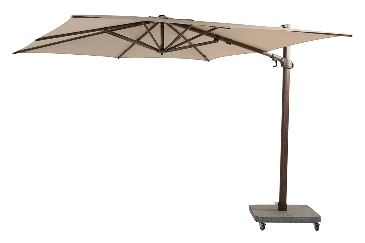 4 Seasons Outdoor | Siesta Premium 300 x 300 cm | Wenge Frame Beach