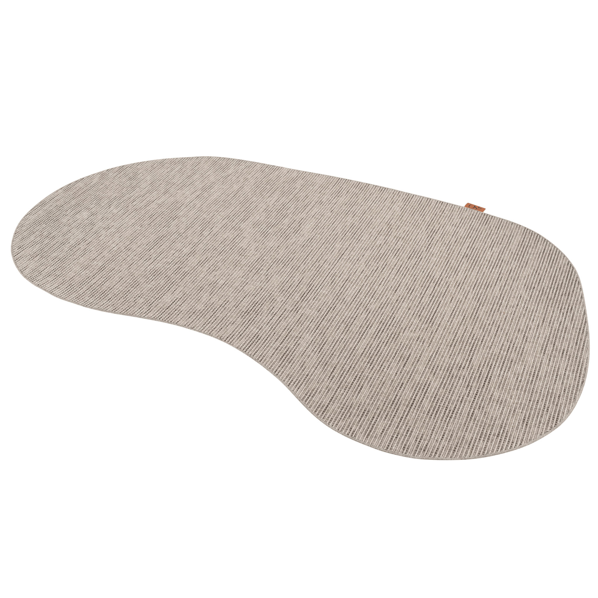 Buitenkleed 200x290 cm kidney slate