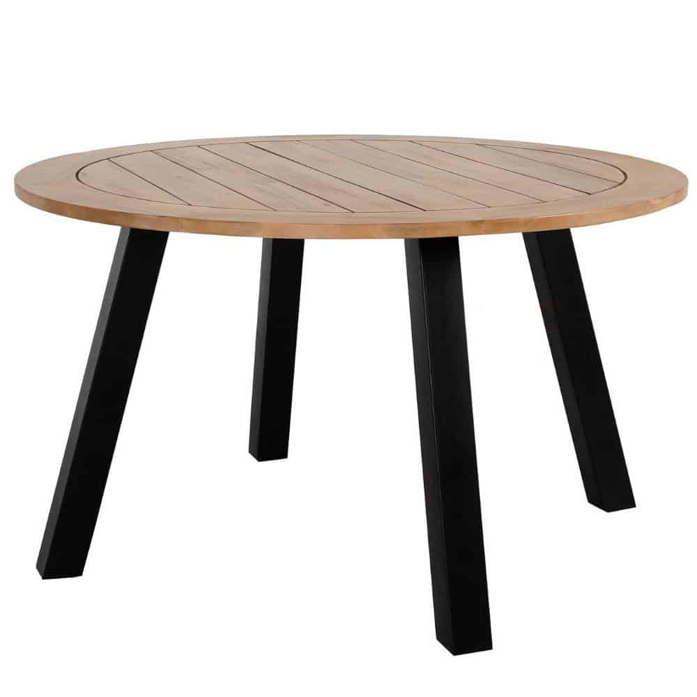 Cork dining tuintafel | hardhout | 130cm rond