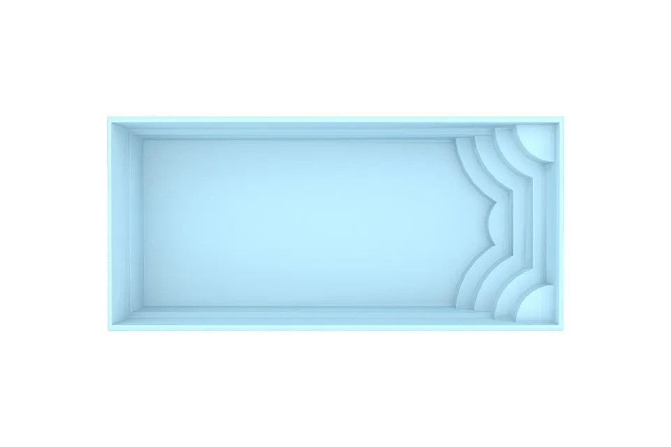 Fonteyn | Polyester Zwembad Blanes 820 x 370 x 150 cm