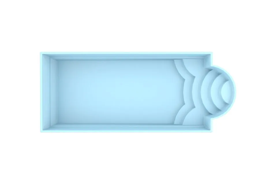 Fonteyn | Polyester Zwembad Ibiza 800 x 320 x 150 cm