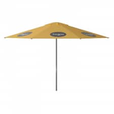 Parasol Lima 400cm rond (Yellow) met bedrukking