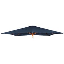 Stokparasoldoek Rhino 300x300cm vierkant Classic blue (polyester)