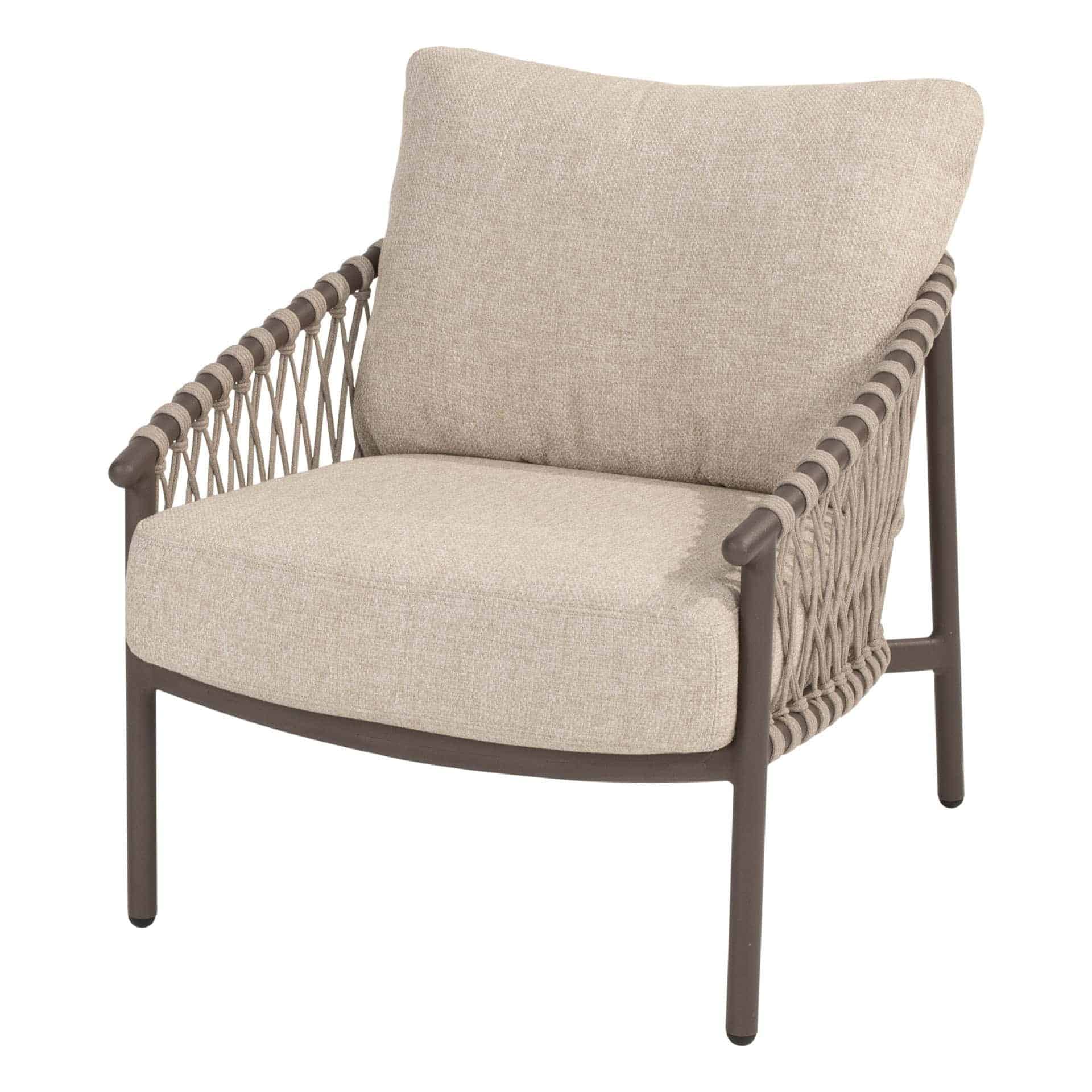 4SO Allora lounge tuinstoel terre incl 2 kussens