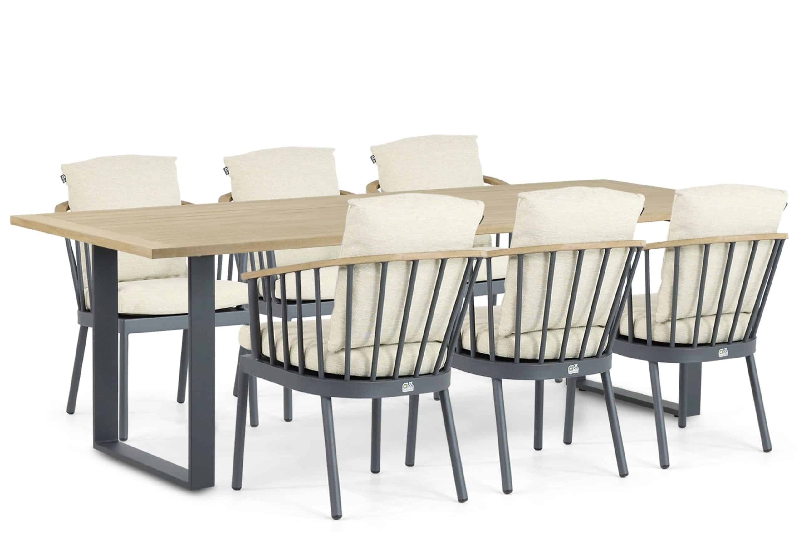 Apple Bee Condor/Condor 240 cm dining tuinset 7-delig