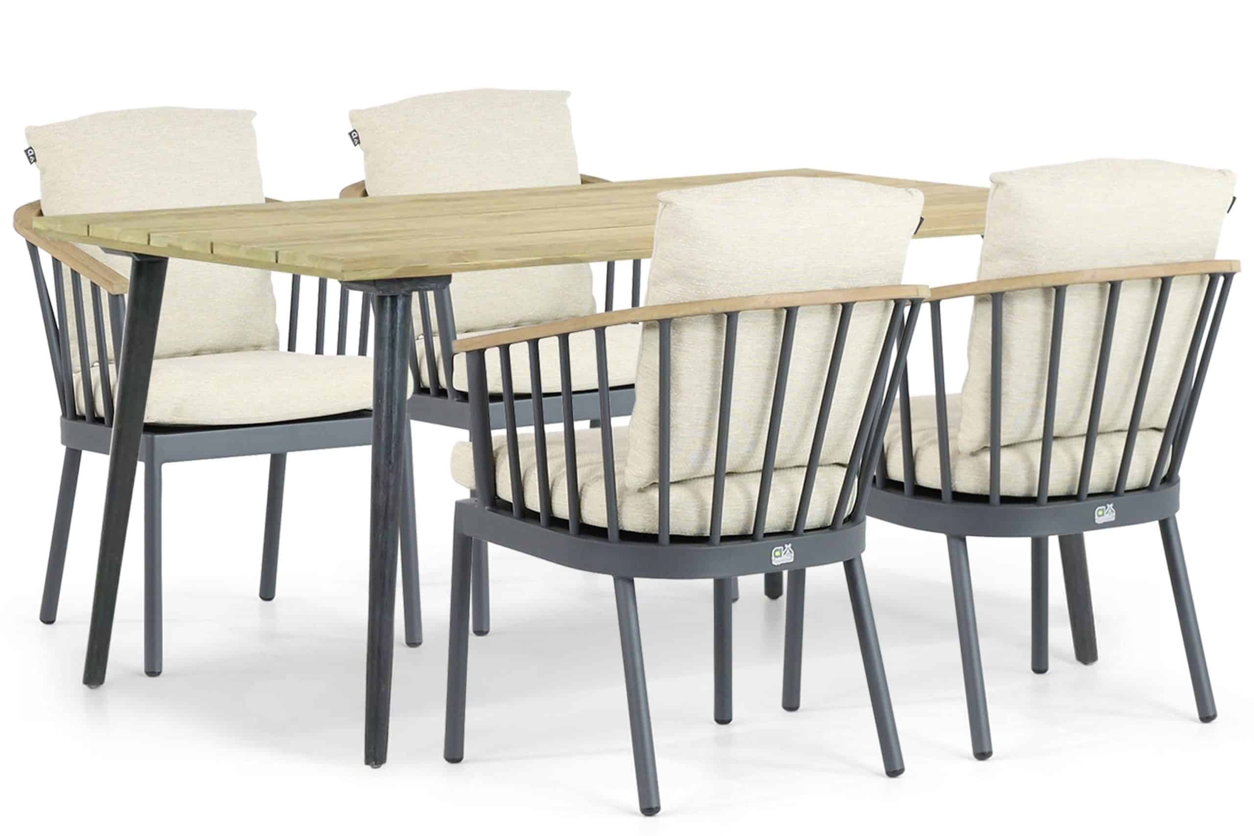 Apple Bee Condor/Montana 180 cm dining tuinset 5-delig