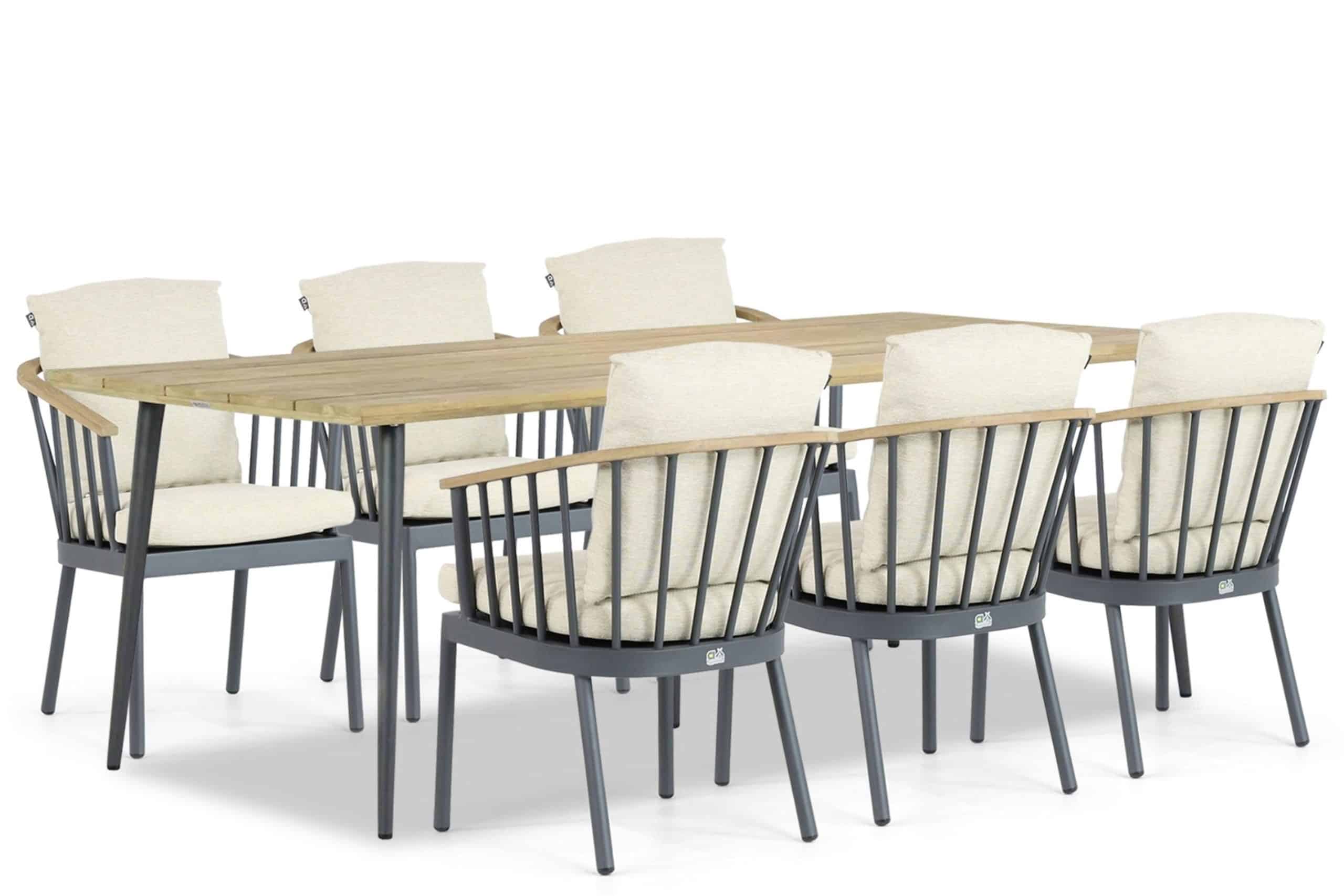 Apple Bee Condor/Montana 240 cm dining tuinset 7-delig