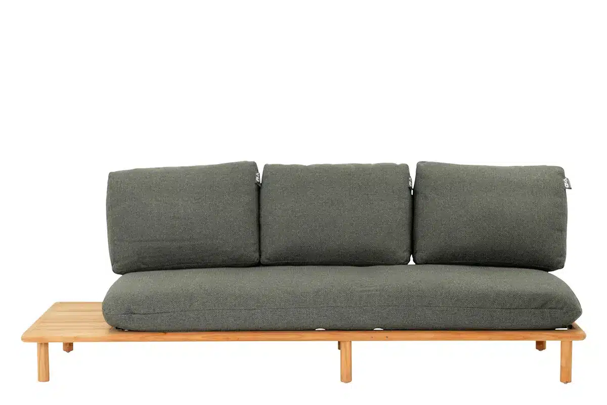 Apple Bee | Loungebank Sling 3-zits Rechts | Pavement