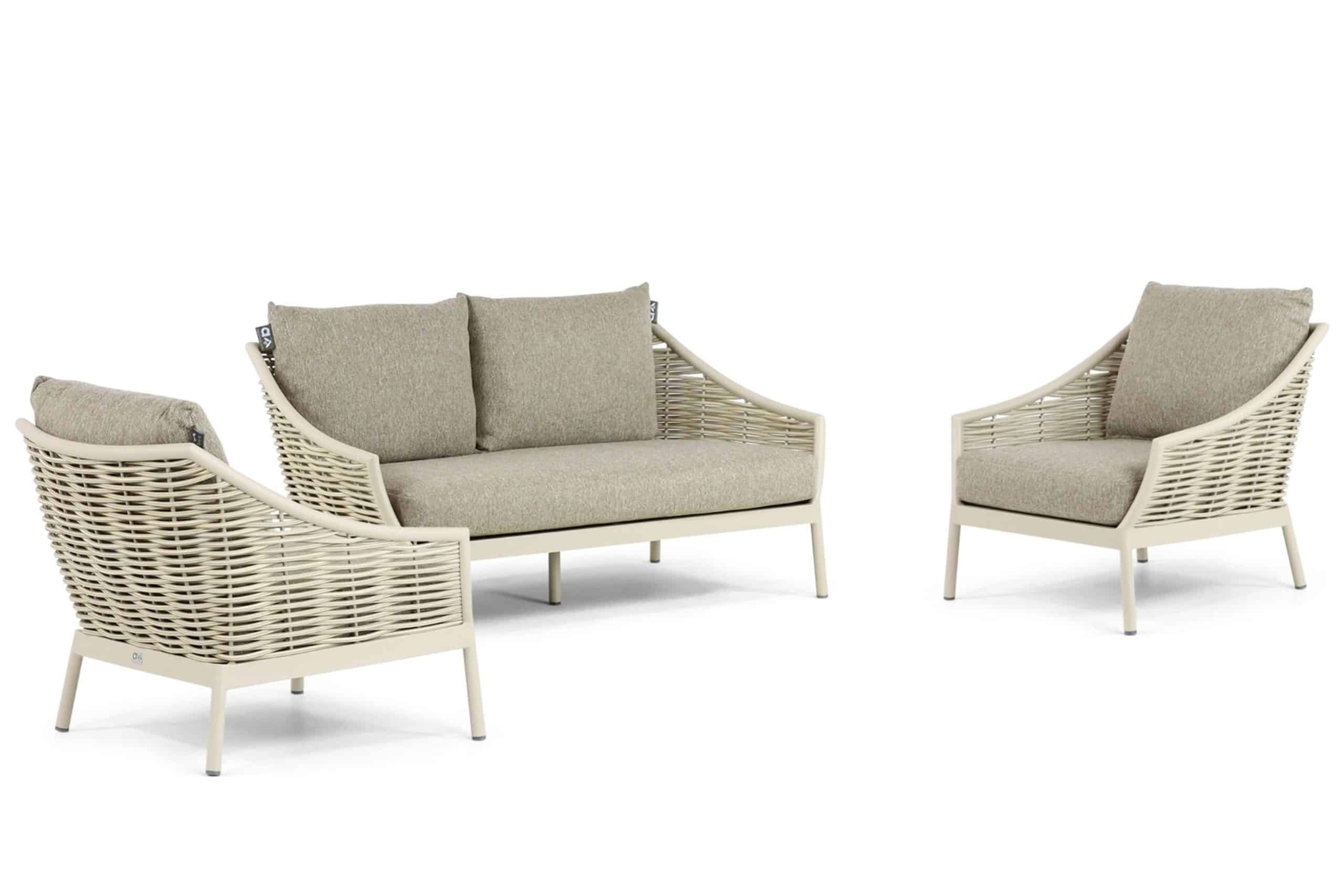 Apple Bee Milou stoel-bank loungeset 3-delig