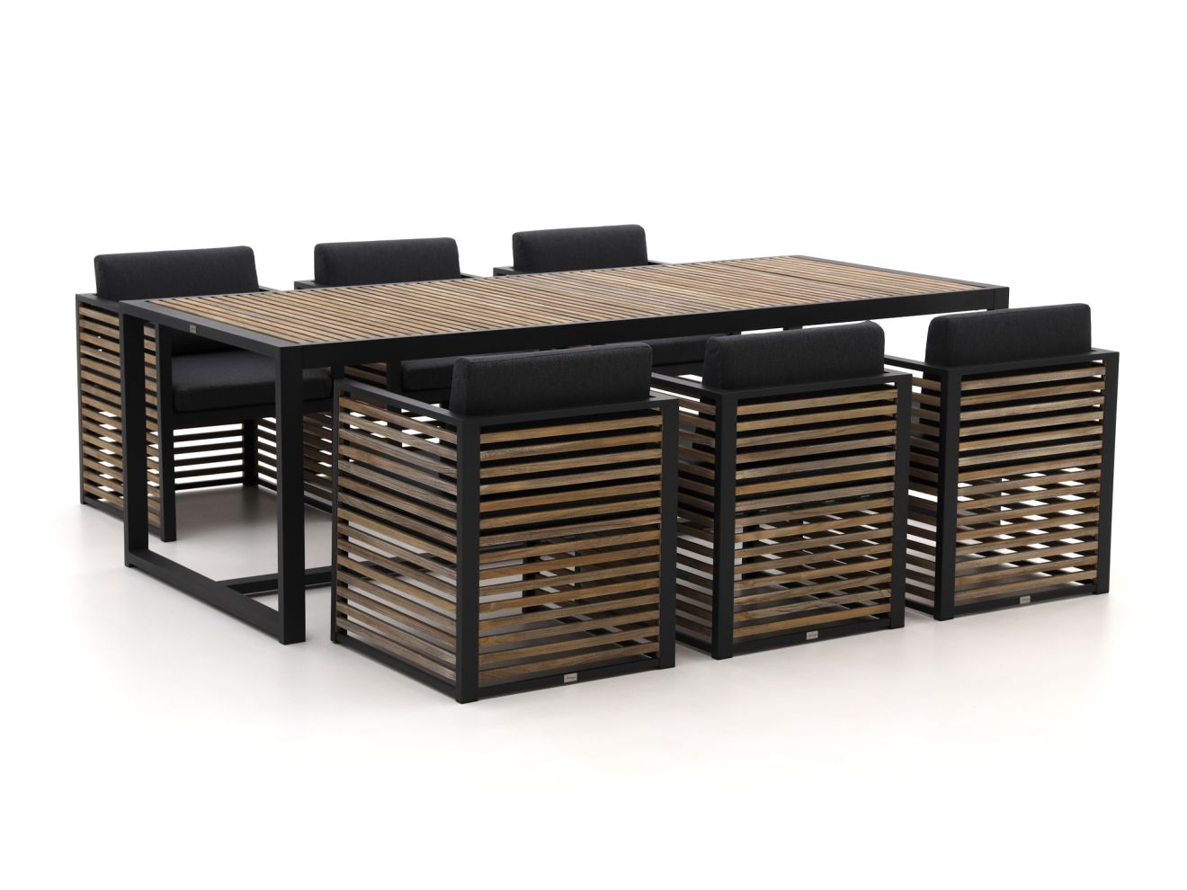 Bellagio Cadora 240cm dining tuinset 7-delig - Laagste prijsgarantie!