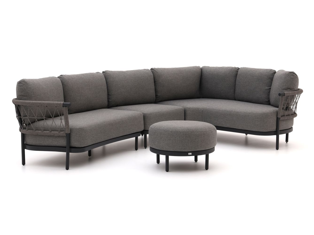 Bellagio Calizzano hoek loungeset 4-delig links - Laagste prijsgarantie!