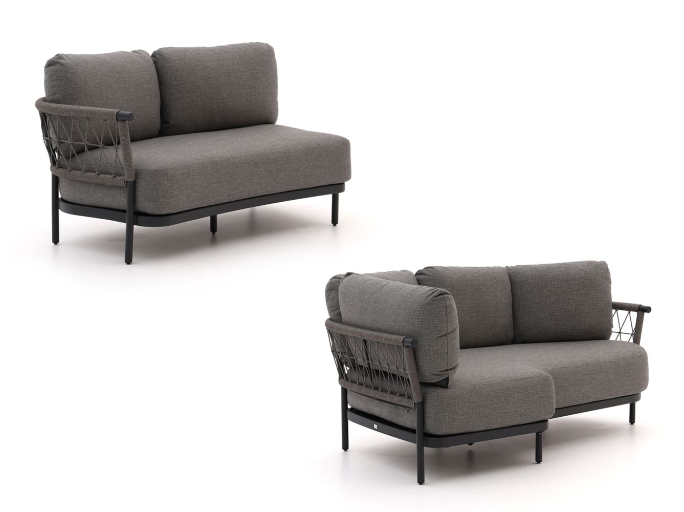 Bellagio Calizzano lounge tuinbank 2-zits 168cm incl. hoekelement + linkerarm 3-zits 214cm - Laagste prijsgarantie!