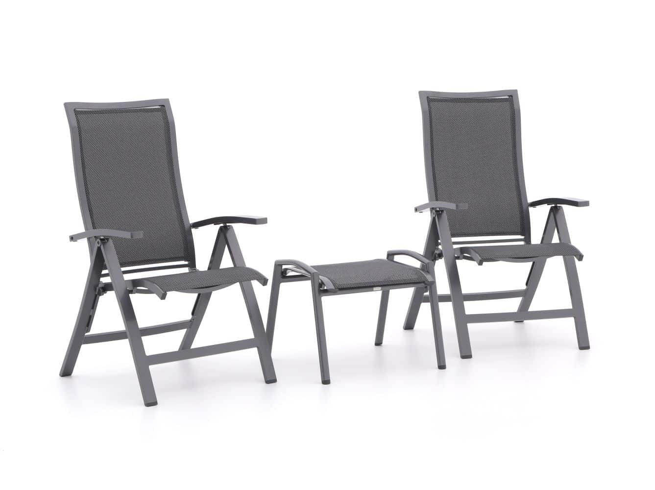 Bellagio Lugo/Stresa balkonset 3-delig verstelbaar - Laagste prijsgarantie!