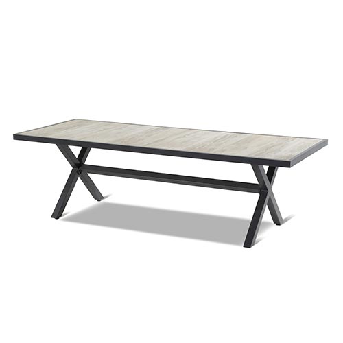 Canterbury Tuintafel 247x96 - Grijs - Sophie