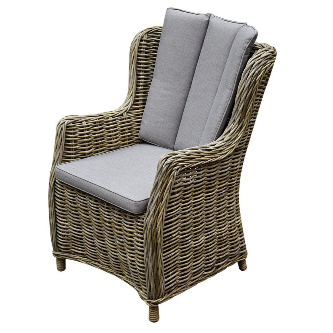 Darwin dining tuinstoel naturel rotan southend