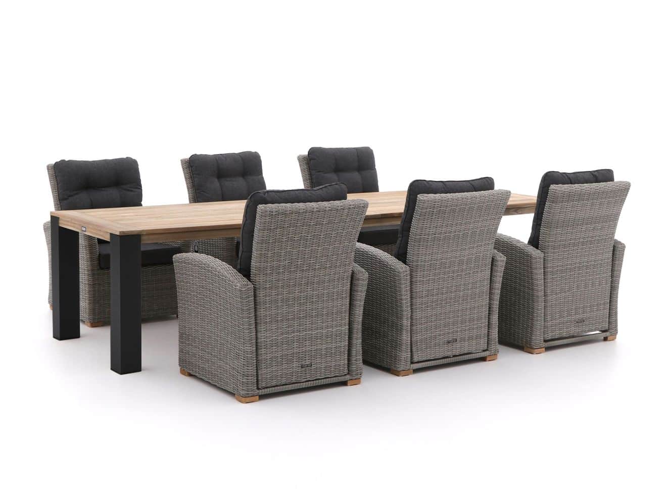 Intenso Mazzano/ROUGH-X 320cm lounge-dining tuinset 7-delig verstelbaar - Laagste prijsgarantie!