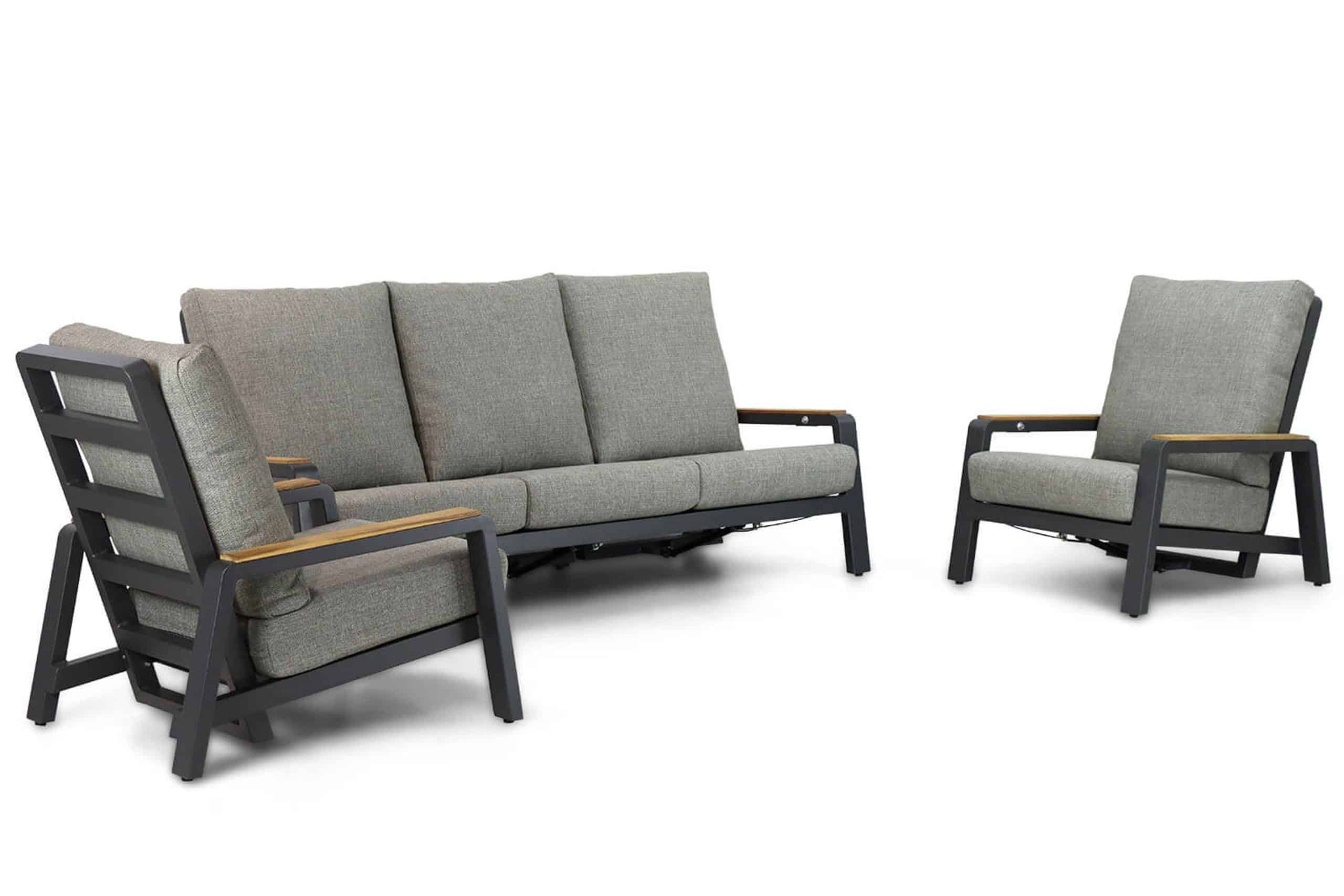 Osmen Manly stoel-bank loungeset 3-delig