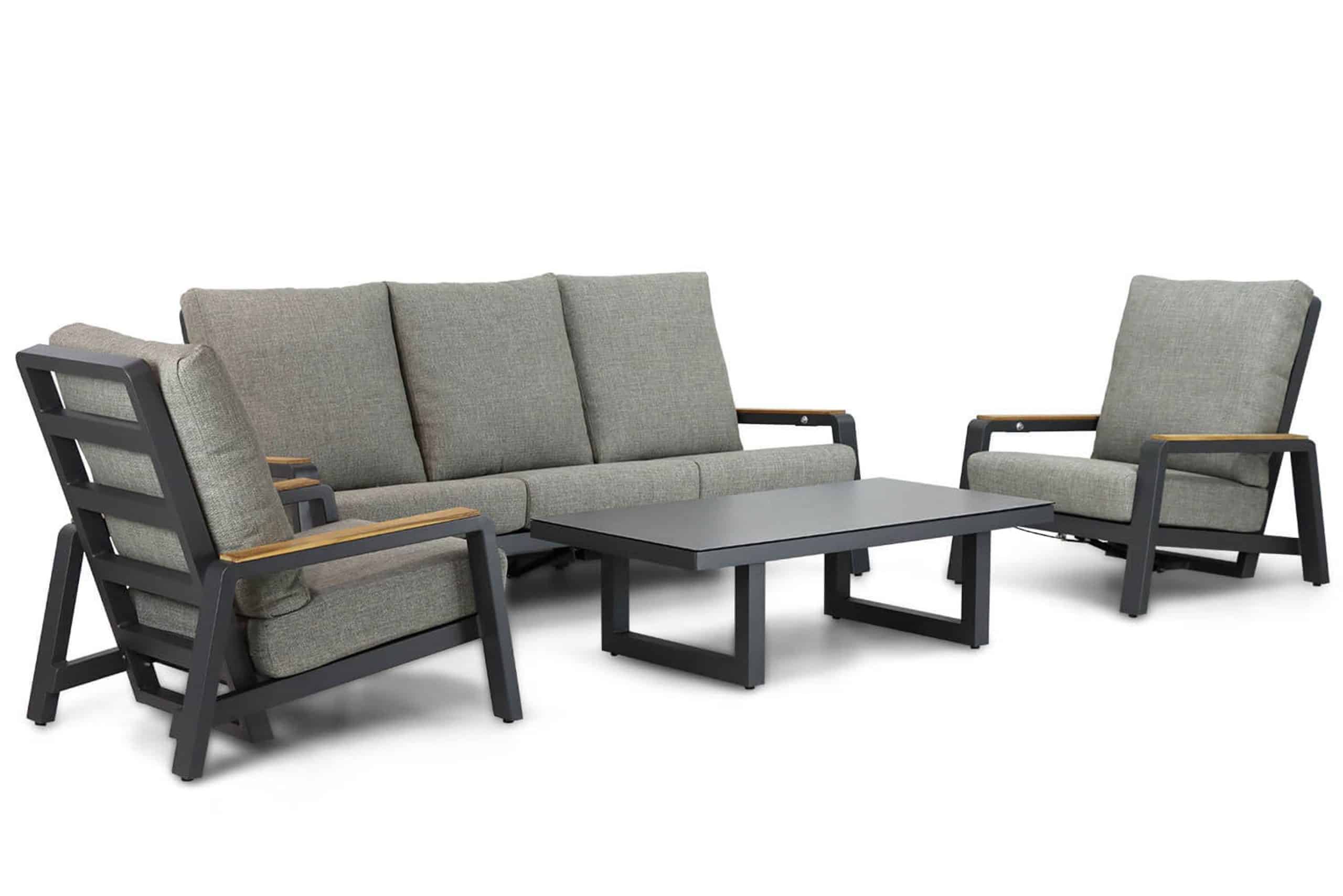 Osmen Manly stoel-bank loungeset 4-delig