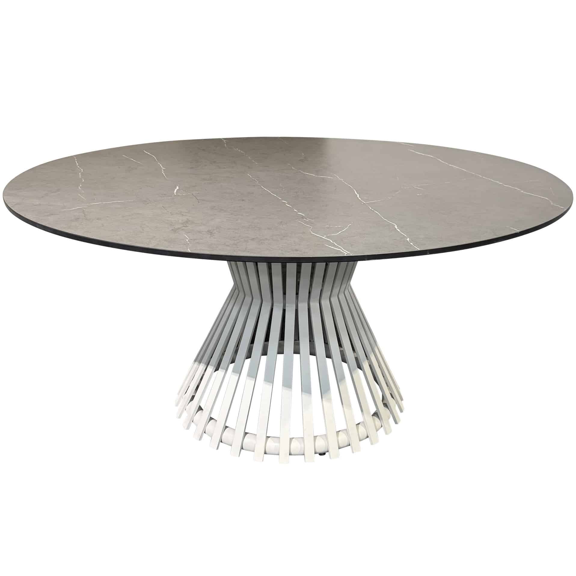 Pasadena dining tuintafel 140xH75 cm keramisch latte zand