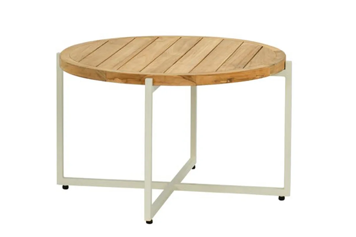 Apple Bee | Koffietafel Condor Ø74 cm | Oyster