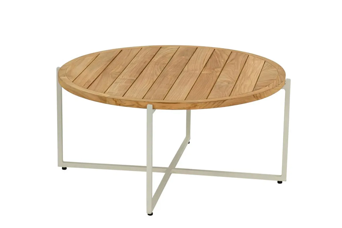 Apple Bee | Koffietafel Condor Ø94 cm | Oyster