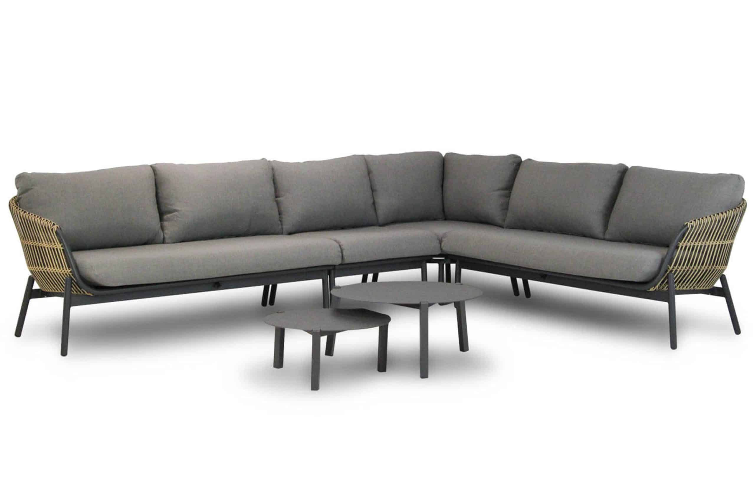 Coco Nathan/Rimini 60/75 cm hoek loungeset 6-delig