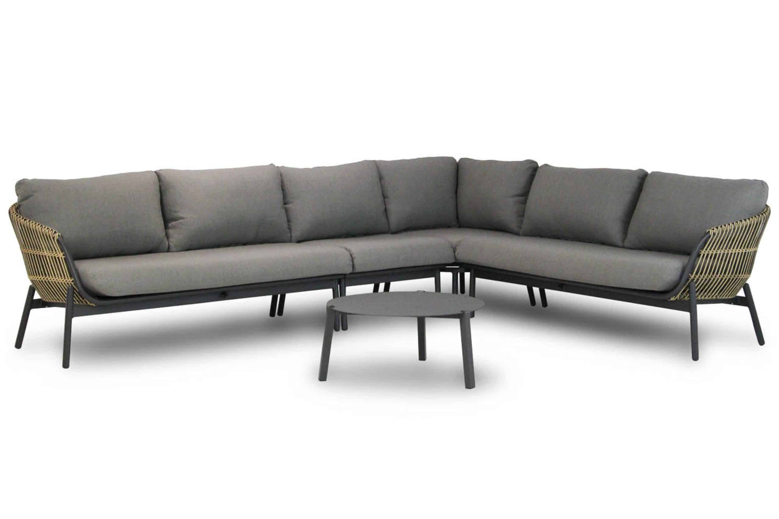Coco Nathan/Rimini 75 cm hoek loungeset 5-delig