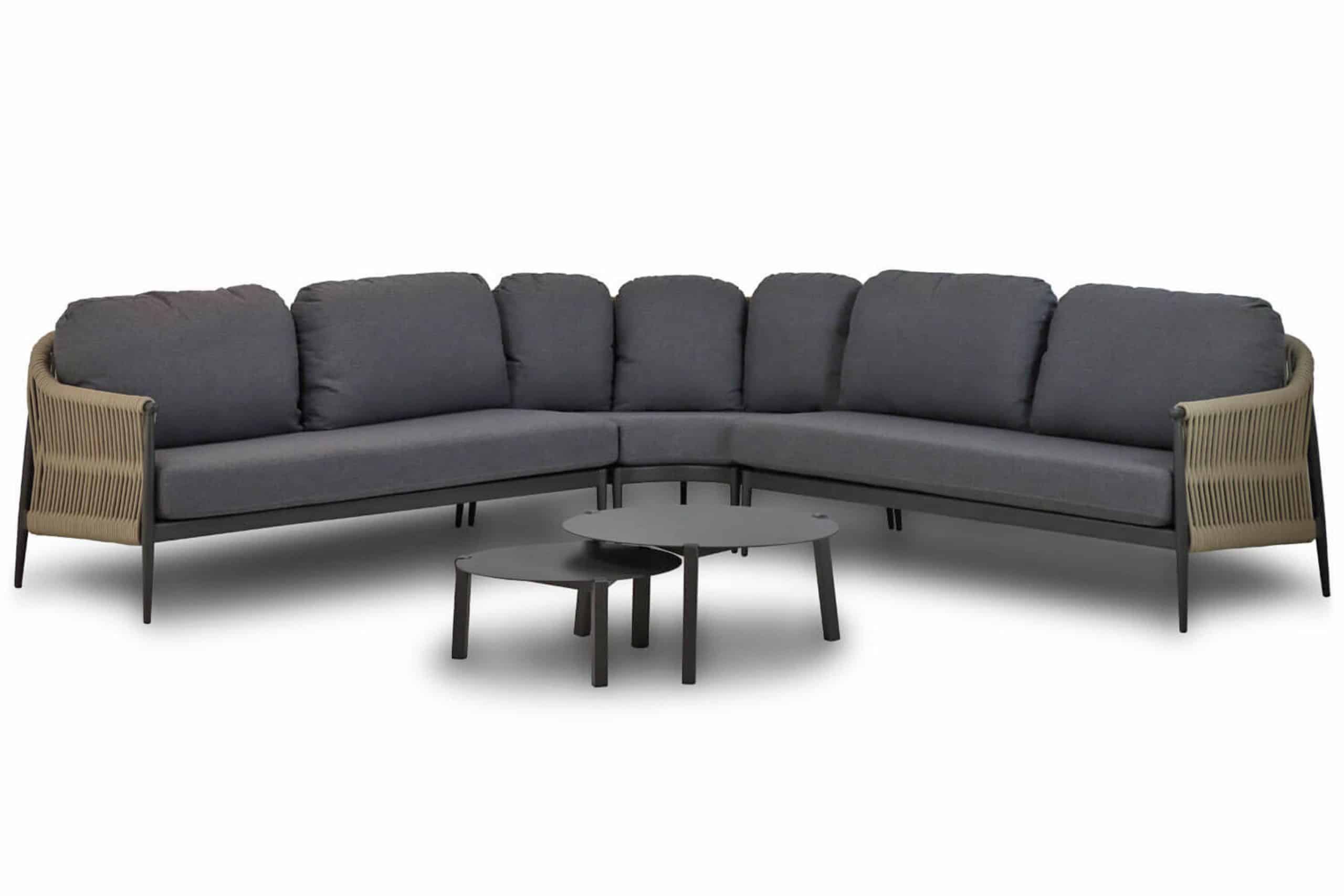 Coco Romeo/Rimini 60/75 cm hoek loungeset 5-delig